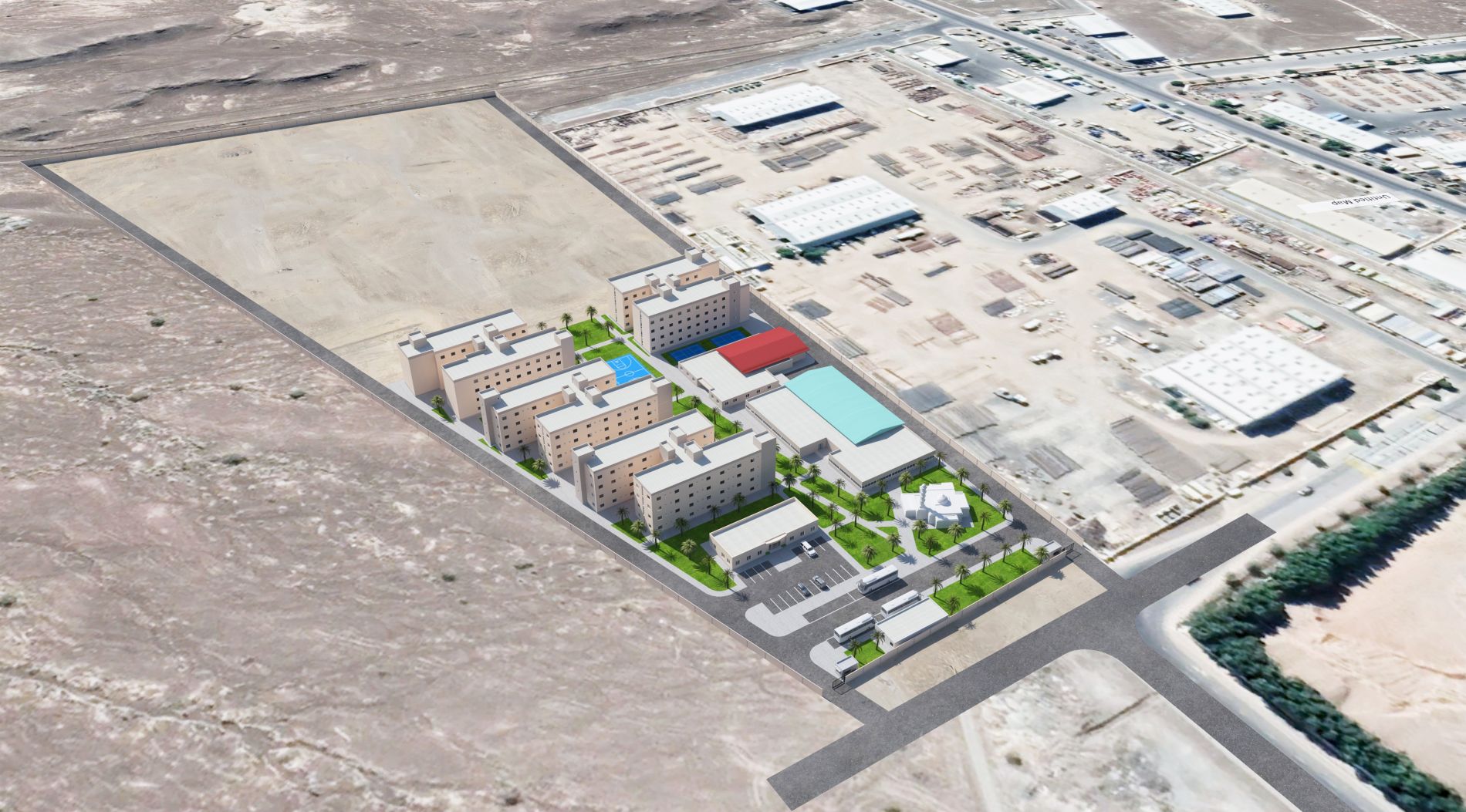 Nizwa Staff Accommodation (Concept)